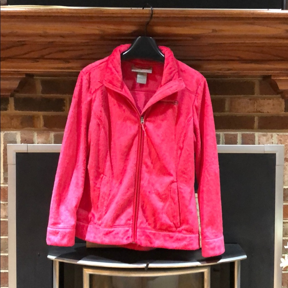 Pink coat worn once